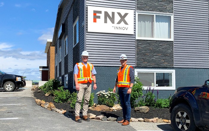 Un nouveau bureau pour FNX-INNOV à Labrador City